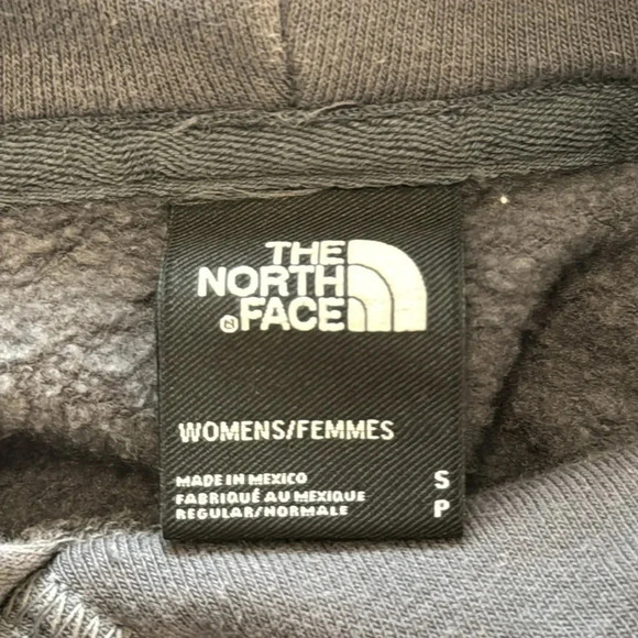 North Face Half Dome Leopard Hoodie Gray Size Small - Picture 6 of 9